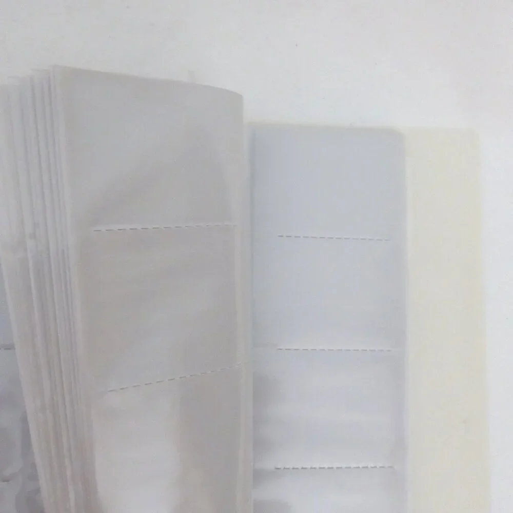 NEW 500 BUSINESS CARD RINGED BINDER CARD HOLDER SLEEVES & TABS JAPAN